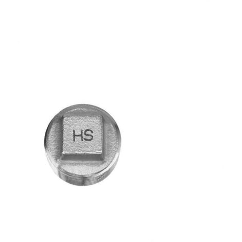 Hermann Schmidt Edelstahl-Stopfen 3/4"