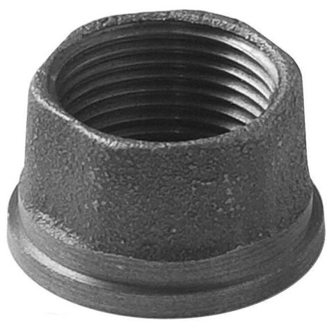 Hermann Schmidt Pumpenverschraubungsset DN 25, 1, 2 Sets, mit Dichtung, schwarz 14372380