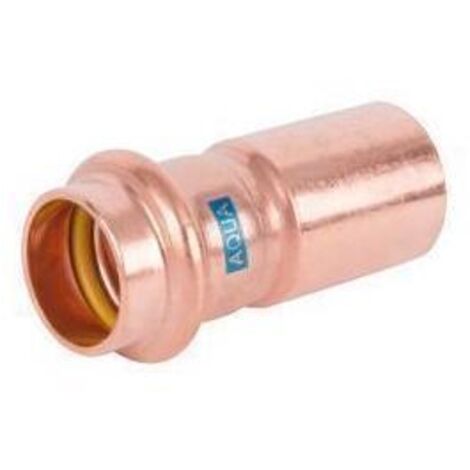 Hermann Schmidt Reduziermuffe V-Press Copper AQUAGAS 35x22mm 454303522