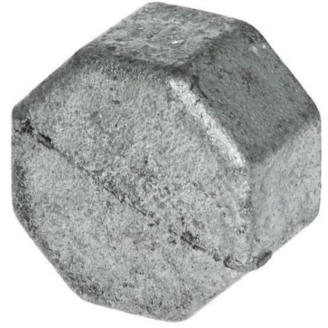 Hermann Schmidt Temperguss 300 cap 13300032 DN 32, 2000 2000 /4&quot, bordé, galvanisé