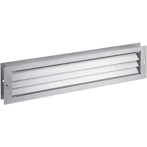 HERMAT Badezimmerlüftung 5020.ER-60, Edelstahl matt, 465 x 106 mm