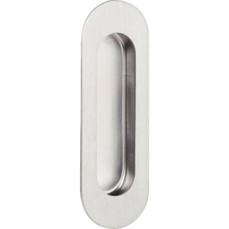 HERMAT Schiebetürmuschel 3678.OL-60 Niro 120x40 mm kantig