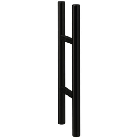 Hermat Stoßgriffpaar Aluminium Serie 8501 Ø 25 mm 8501.Ø25/PAAR.GLS/500/300-74
