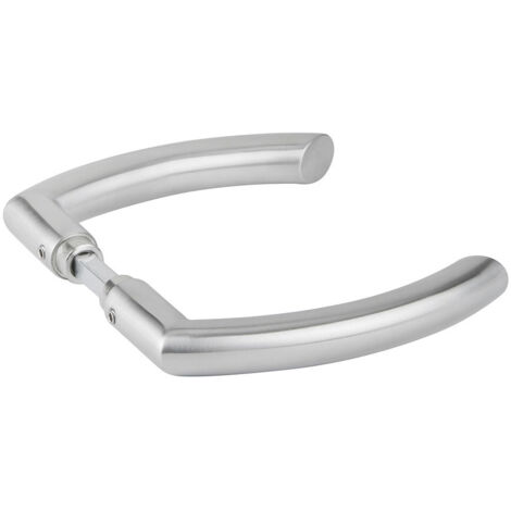HERMAT Türdrückerpaar BASIC 04 1804, Edelstahl