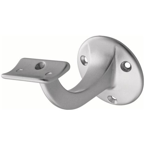 HERMETA 3505-01E Handlaufträger 3505 Aluminium silberfarbig eloxiert Durchmesser