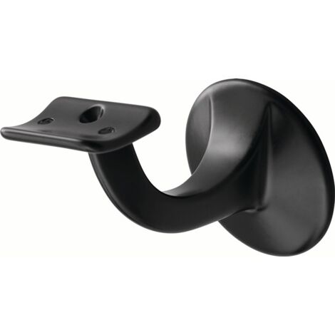 HERMETA 3506-70E Handlaufträger 3506 Aluminium kunststoffbeschichtet schwarz Dur