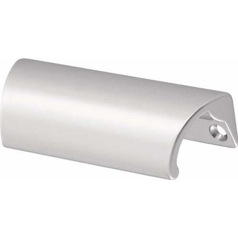 HERMETA 4089-01E Möbelgriff  Aluminium silberfarbig eloxiert 78 mm