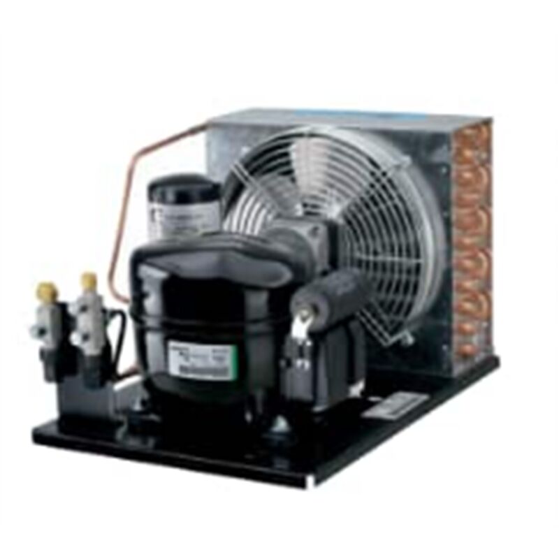 Unidad hermetica condensada por aire Embraco UNJ2192GS E-Calderin R452A 400v/460v 1 1/4cv Baja temperatura 26,11cm3