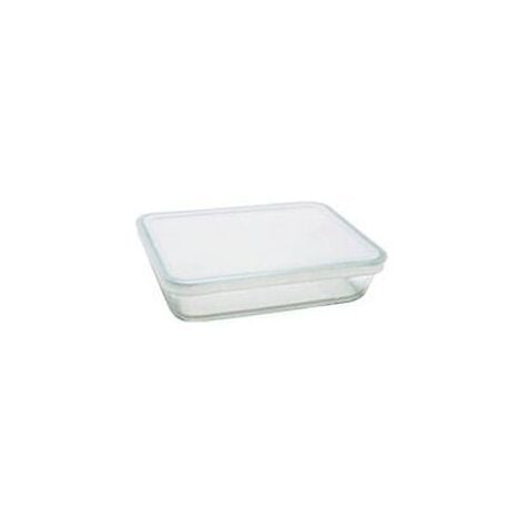 HERMETICO ALIMEN. RECT 2,7LT C/TAPA R 243 BORISILIC PYREX