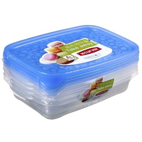 HERMETICO TAKE AWAY SET-4 - 1 L