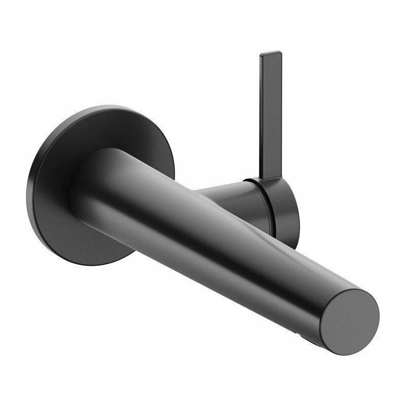

Keuco - Mezclador monomando de lavabo IXMO redondo 219 mm cromo negro cepillado