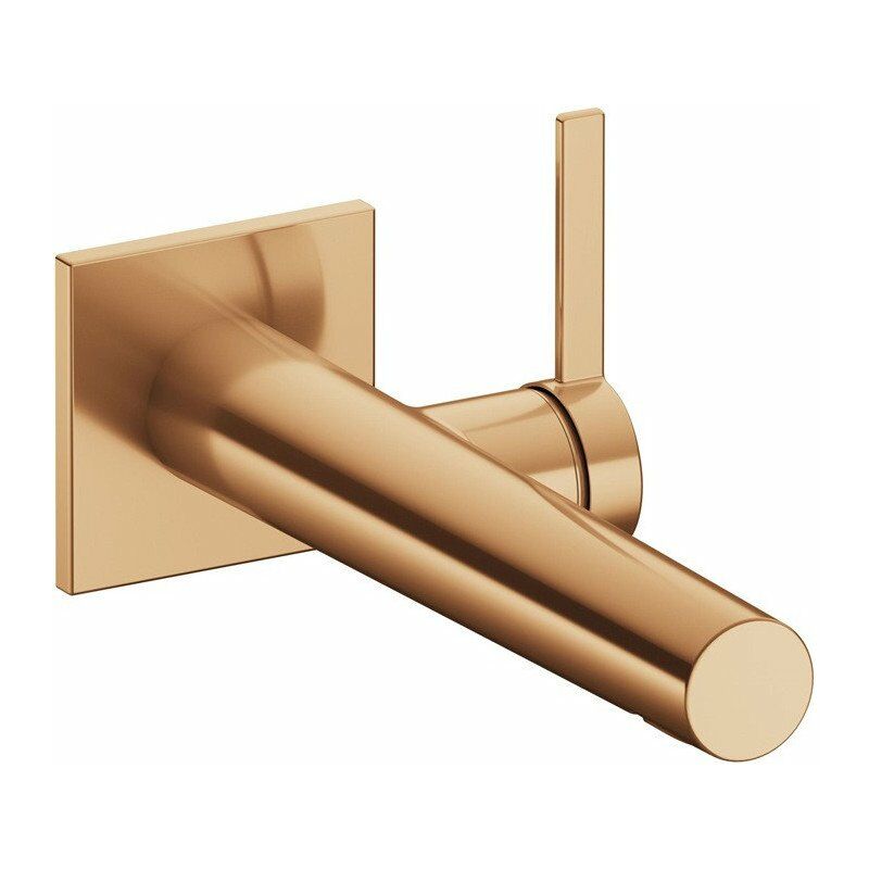 

Mezclador monomando de lavabo IXMO cuadrado 265 mm bronce cepillado KEUCO