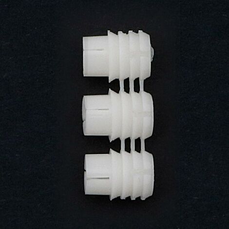 HERRAJES ALK anclaje union embutir nylon hembra 185 , 0CIENTOS