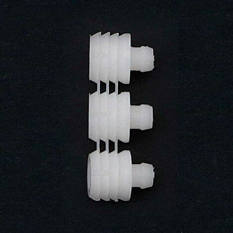 HERRAJES ALK anclaje union embutir nylon macho 184 , 0CIENTOS
