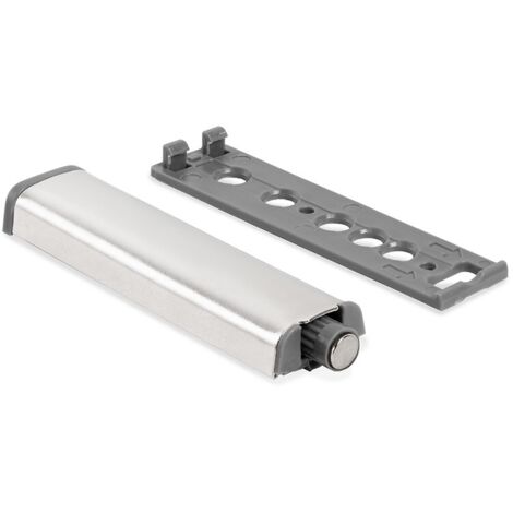 HERRAJES ALK cierre magnetico solapar pully l45 niquel , 0UNIDADES