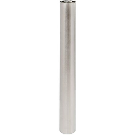 HERRAJES ALK columna h1070 ø75 inoxidable mate para base plana