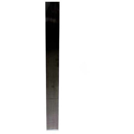 HERRAJES ALK columna h1070 c80 inoxidable brillo para base cima