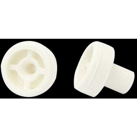 HERRAJES ALK distanciador guia 7mm nylon blanco , 0UNIDADES