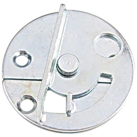 FPLUS HERRAJES ALK enganche redondo ø50 modelo enre2 para mesa , Enganche Redondo para Mesa ENRE de ALK: Solución de Calidad para MueblesEl enganche redondo para mesa ENRE de A