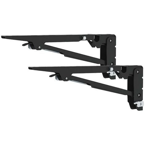 MEPA HERRAJES ALK gloria escuadra abatible 350mm acabado negro , · No incluye pistones.· Pedir por separado (902.196)GLORIA es un elemento funcional para crear un estan