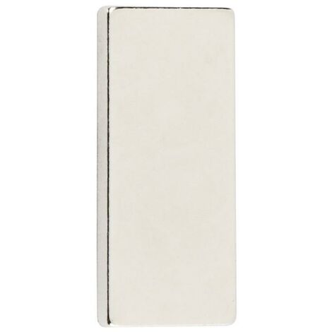 HERRAJES ALK iman neodimio 35m/ni bloque 20x9x1,5mm , El imán de neodimio desarrolla una potencia de hasta 10 veces superior con respecto a los materiales magnéticos tradicional