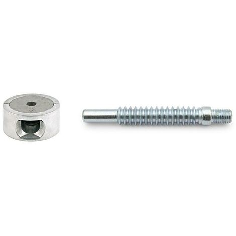 HERRAJES ALK kit excentrica ø35 hunter +tornillo 84mm , 0KIT