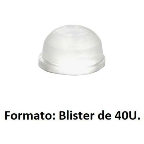 HERRAJES ALK lagrima adhesiva goma eva 13x7,5 transparente (40u)