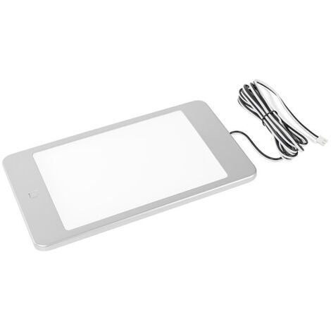 HERRAJES ALK lampara paneled 5w gris con sensor pir , La lámpara paneled 5W gris es ideal para embutir en muebles de cocina o armario, viene con un sensor PI