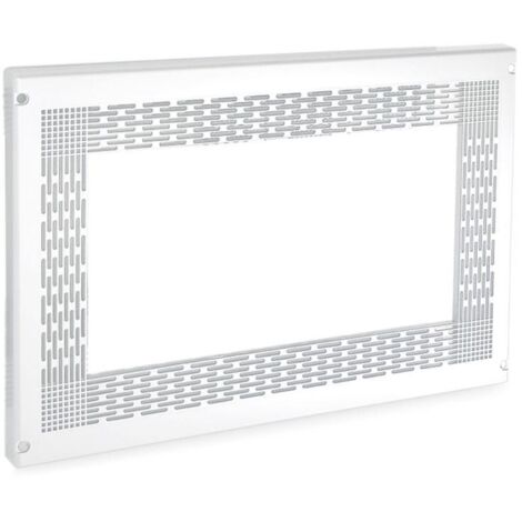 HERRAJES ALK marco mueble microondas 600x400 blanco , AUREA Marco para el mueble de microondas. Al poner este marco el microondas queda embutido en el su hueco. Esco