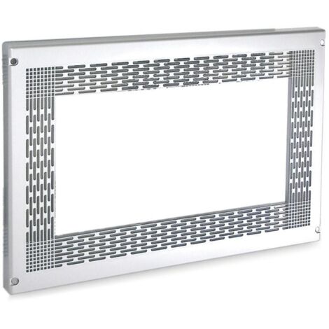 HERRAJES ALK marco mueble microondas 600x400 cromo mate , AUREA Marco para el mueble de microondasMaterial: plásticoAcabado: cromo mateAjustable a
