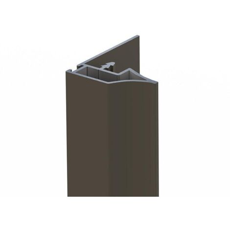 HERRAJES ALK perfil tirador ateneo 2.45  sp16 acabado mocca , El perfil tirador Ateneo SP16 está fabricado en aluminio y diseñado para integrarse en m