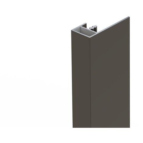 HERRAJES ALK perfil vertical ateneo 2.45 sp16 acabado mocca (barra 6)
