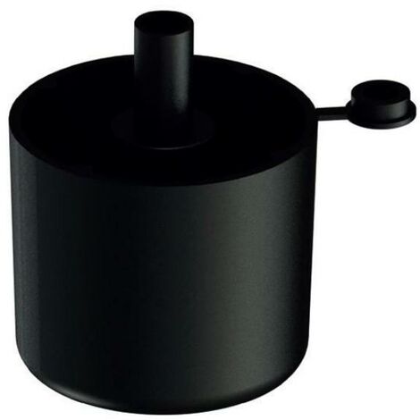 HERRAJES ALK pie niv. regulable koku ø50 h44 m10x18 negro , 0UNIDADES