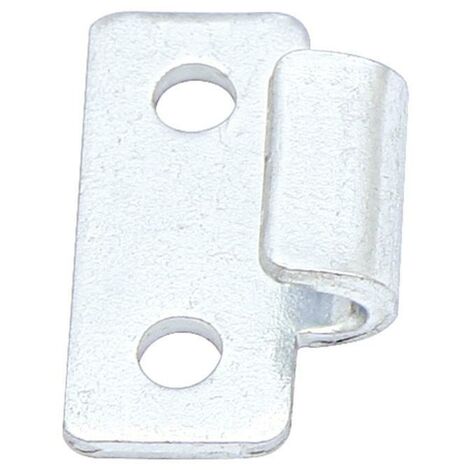 HERRAJES ALK placa enganche 28x19 para cierre cangrejo , 0UNIDADES