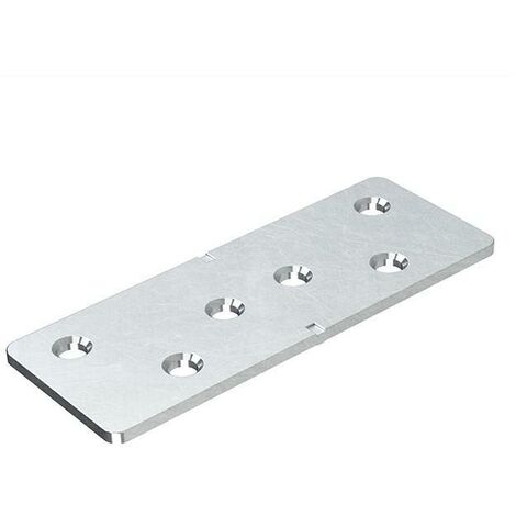 HERRAJES ALK placa recta ancha gabon 95-36-2mm zincado , 0UNIDADES