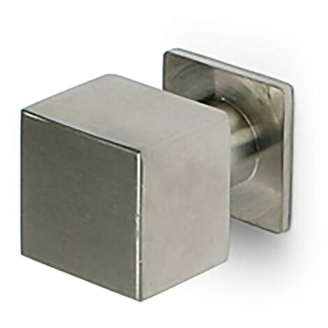 HERRAJES ALK pomo acero inoxidable core 20mm. , 0UNIDADES