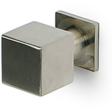 HERRAJES ALK pomo acero inoxidable core 25mm. , 0UNIDADES