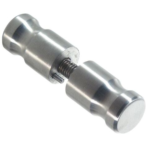 HERRAJES ALK pomos ø25mm cabine inoxidable (juego) , 0JUEGO