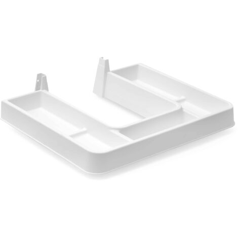HERRAJES ALK salva sifon recto modelo baine acabado blanco , BAINESalva sifón para cajón de mueblesForma recta, con bandeja. 0UNIDADES