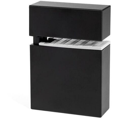 Soportes De Estante En J 9 Pulgadas Paquete De 6 Negros Mate Negro