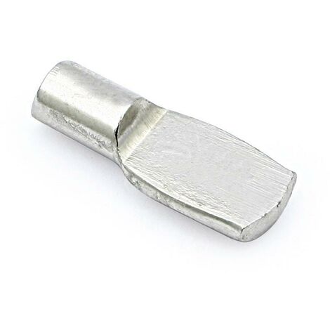 HERRAJES ALK soporte estante paleta piv.5mm hierro niquel , 0CIENTOS