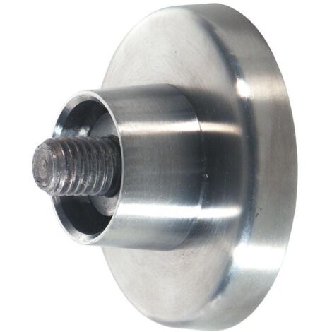 HERRAJES ALK soporte tubo pared d65 cabine inoxidable , CABINE Sistema de herrajes para montaje de cabinas sanitarias en Acero inoxidable AISI 304Soporte tubo-pared