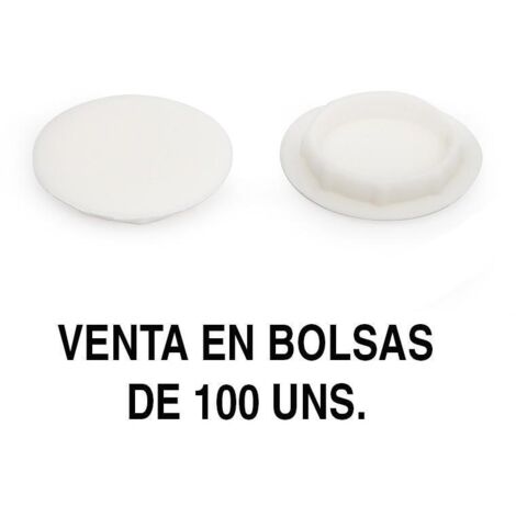 HERRAJES ALK tapa canela ag.18mm blanco (100u) , 0BOLSA , HERRAJES ALK tapa canela ag.18mm blanco (100u) , 0BOLSA