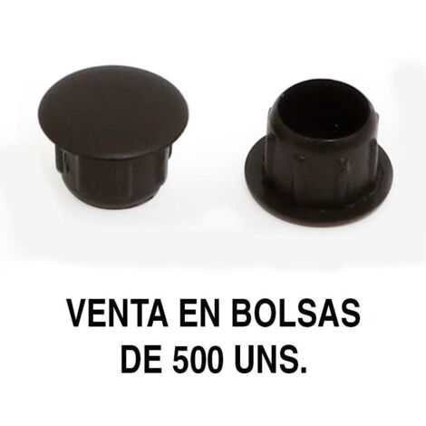 HERRAJES ALK tapa mina ag.10mm negro (500u) , 0BOLSA , HERRAJES ALK tapa mina ag.10mm negro (500u) , 0BOLSA