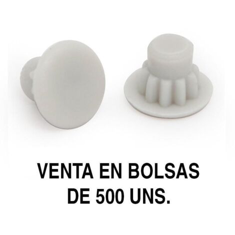 HERRAJES ALK tapa mina ag.5mm gris (500u) , 0BOLSA , HERRAJES ALK tapa mina ag.5mm gris (500u) , 0BOLSA