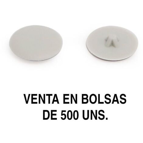 HERRAJES ALK tapa torn/pozi intro d13 gris (500u) , 0BOLSA