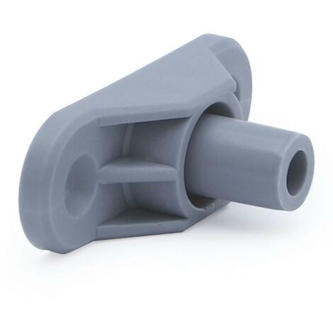 HERRAJES ALK terminal plastico gris para barra volteador , 0UNIDADES