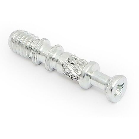 HERRAJES ALK tirante excentrica m6 7-32 zincado i24 , El tirante excéntrica M6 7-32 zincado I24 se usa en sistemas de unión para muebles desmontables.