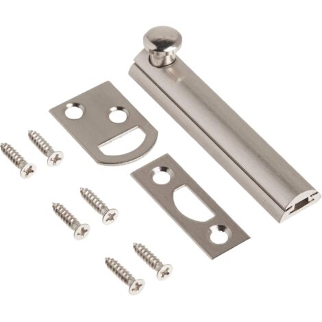 Herrajes de seguridad  1 unidad  Herrajes resistentes para personas con movilidad reducida en zonas empobrecidas  7,6 cm  Acero inoxidable
