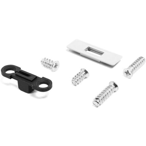 herrajes slimwinch. acero y plástico. puertas descendentes. cierre suave. montaje oculto. espesor 18mm - effegi brevetti acabado blanco tipo herraje sobreponer